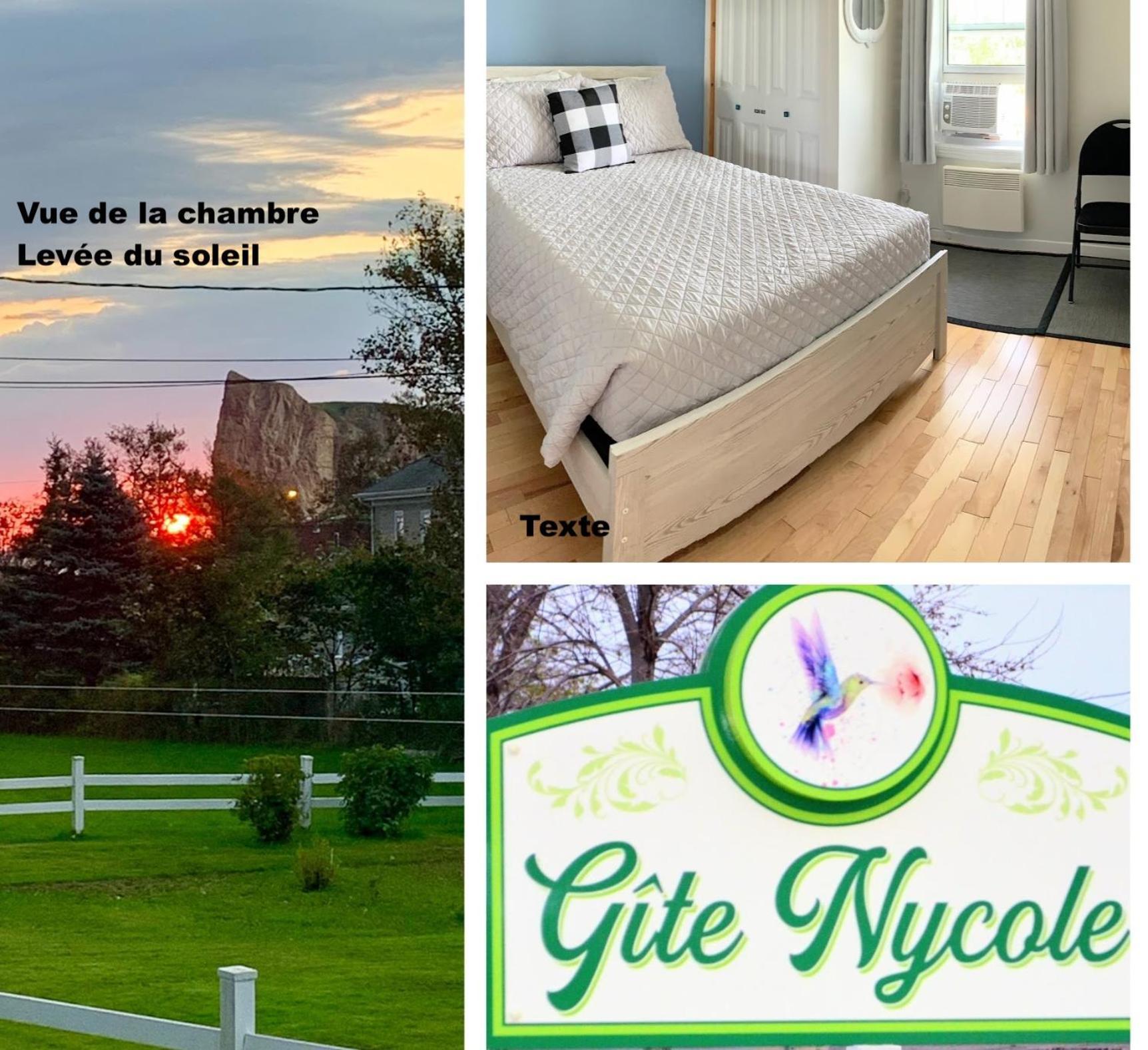 Gite Nycole Percé Habitación foto