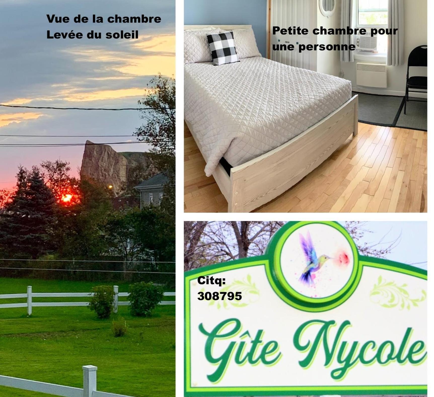 Gite Nycole Percé Exterior foto